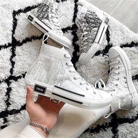 converse dior white